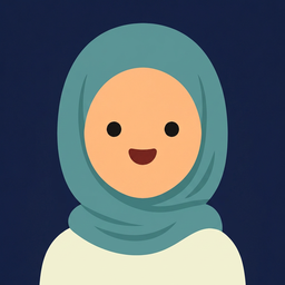 Teal hijab